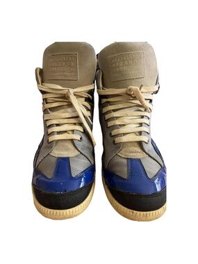 Maison margiela high top trainer sneakers